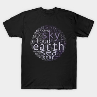 Sky Earth Sea (6) T-Shirt